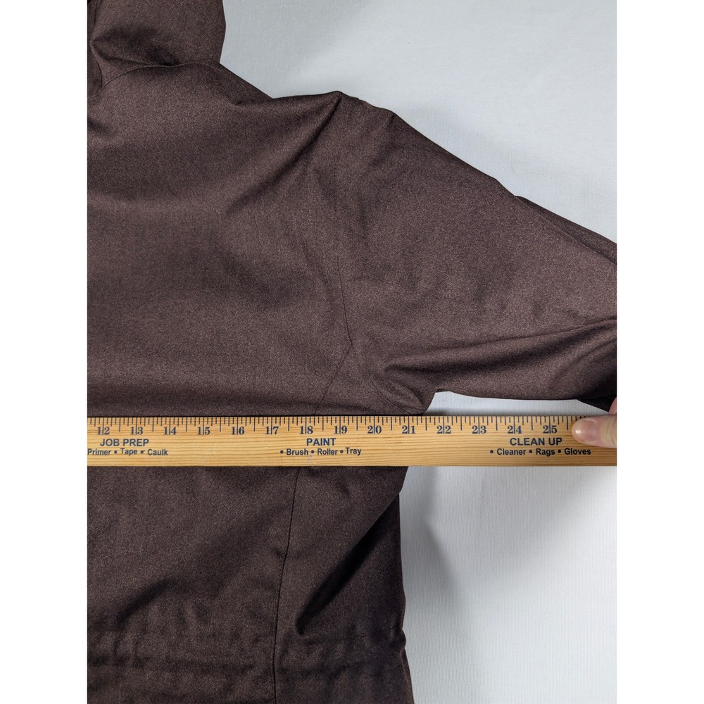 Helly Hansen Parka Womens M Brown Aden Insulated Faux Fur Hood Polyester Coat - Picture 6 of 15